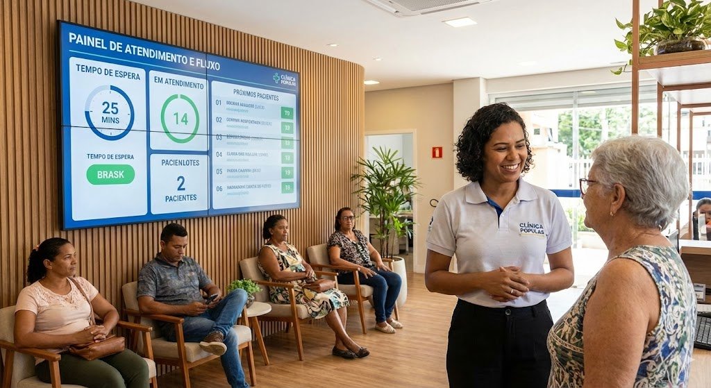 Painel de Fluxo de Atendimento: a solução ideal para a alta demanda em clínicas