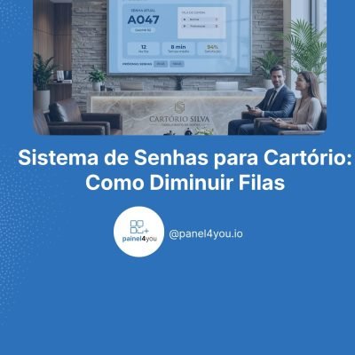 Como funciona sistema de senhas em cartório
